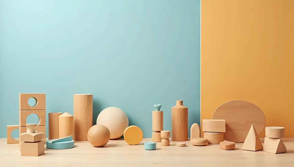 Eco-friendly STEM toy display by ChainList Toy Works